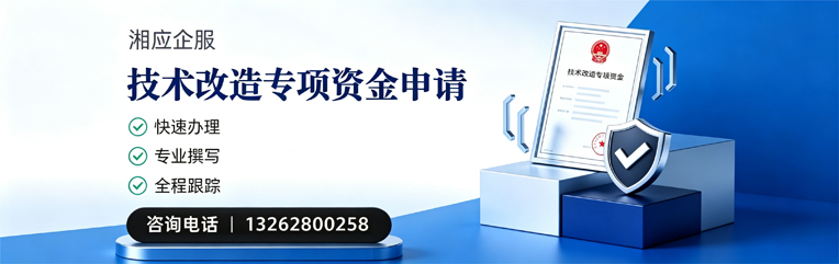 云南技术改造专项资金申报服务