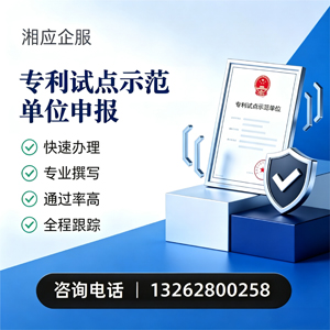 云南专利试点示范单位申报服务